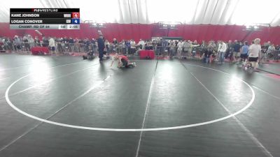 138 lbs Champ. Rd Of 64 - Kane Johnson, Wrestling Brotherhood vs Logan Conover, IZZY Style Wrestling
