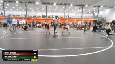 58 lbs Round 1 - Isaac Daniel, Pelion Youth Wrestling vs Luke Hedden, Jet Wrestling Club