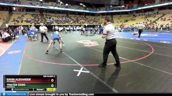 126 Class 3 lbs Quarterfinal - Gavin Alexander, Hillsboro vs Tristen Essig, Hannibal