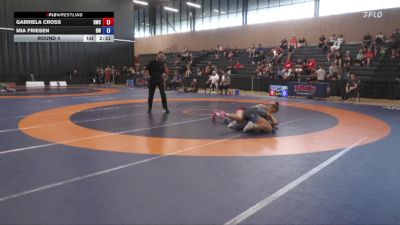 59kg Round 4 - Gabriela Cross, Dinos Wrestling Club vs Mia Friesen, Brock WC