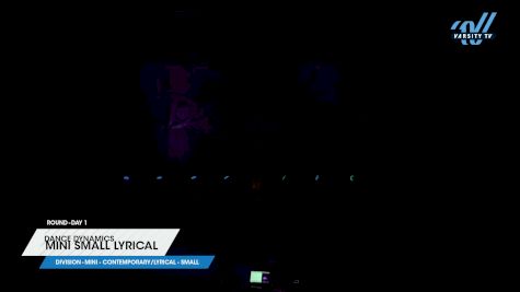 Dance Dynamics - Mini Small Lyrical [2023 Mini - Contemporary/Lyrical - Small Day 1] 2023 ACP Power Dance Grand Nationals