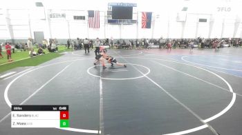 89 lbs Consolation - Elliott Sanders, BlackCat WC vs Zorion Maea, LV Bear Wrestling Club