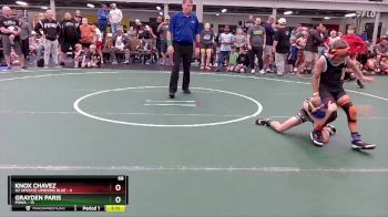 68 lbs Semis (4 Team) - Knox Chavez, U2 Upstate Uprising Blue vs Grayden Paris, POWA