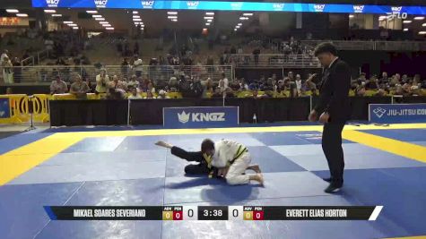 Mikael Soares Severiano vs Everett Elias Horton 2025 Pan Kids Jiu-Jitsu IBJJF Championship