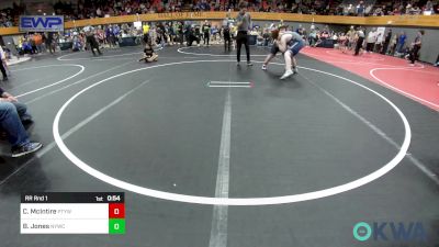 Rr Rnd 1 - Cruz McIntire, Perkins vs Brayden Jones, Newcastle Youth Wrestling