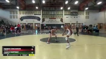 120 lbs Cons. Semi - Patrick Kincannon, Empire vs Marco Martinez, Bonanza