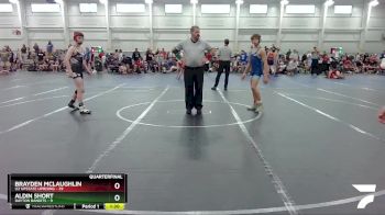 115 lbs Quarterfinals (8 Team) - Brayden Mclaughlin, U2 Upstate Uprising vs Aldin Short, Dayton Bandits