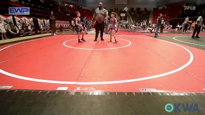 58 lbs Final - Vincent Burgo, Team Tulsa Wrestling Club vs Weston Myers, Pawhuska Elks Takedown