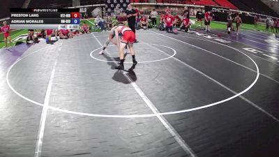 145 lbs Preston Lang, Utah 2 HS Boys vs Adrian Morales, New Mexico HS Boys