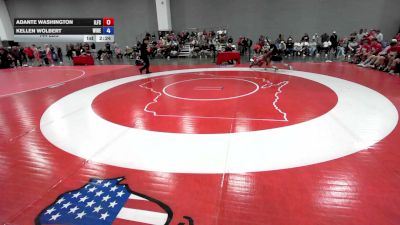 144 lbs Adante Washington, Illinois Freestyle vs Kellen Wolbert, Wisconsin Red