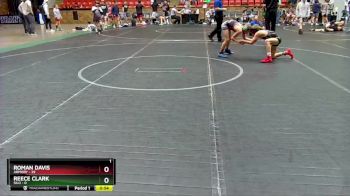 76 lbs Semis (4 Team) - Roman Davis, Armory vs Reece Clark, Silo