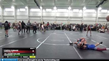 88 lbs Finals (2 Team) - Curtis Cubbage, 84 Athletes vs Dillinger Collins, Neighborhood