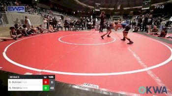 76 lbs Rr Rnd 3 - BrocLee Butman, Tulsa Mafia Boys vs Nolan Hendrix, Edmond North Huskies