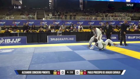 Paulo Procopio De Araujo Carvalh vs Alexandre Concieiro Pimentel 2026 Pan Jiu Jitsu IBJJF Championship