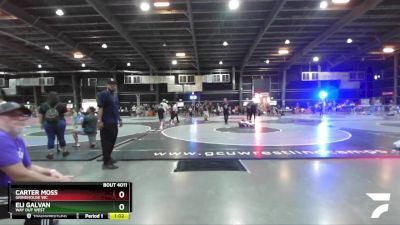 75 lbs Round 1 - Eli Galvan, Way Out West vs Carter Moss, Grindhouse WC