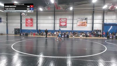 92 lbs Owen Macoff, Virginia vs Ari Sobaje, California Gold