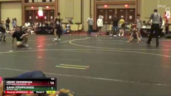 107 lbs Finals (8 Team) - KEVIN SICKLER, Elite Wrestling Black vs Daniel Smith, Revival Gray