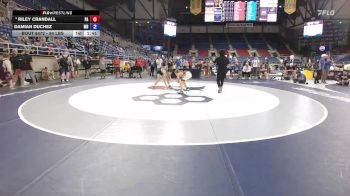 94 lbs 7th Place Match - Riley Crandall, PA vs Damian DuChez, MD