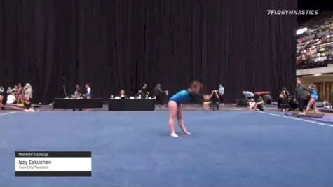 Izzy Eskuchen - Women's Group, Twin City Twisters - 2021 Women's Xcel Region 4 Championships