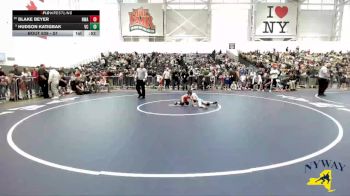 57 lbs Quarterfinal - Hudson Katigbak, VHW Club vs Blake Beyer, NWAA