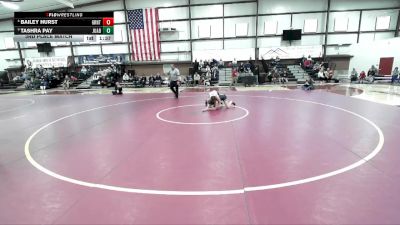 120 lbs 3rd Place Match - Tashra Pay, Juab vs Bailey Hurst, Grantsville