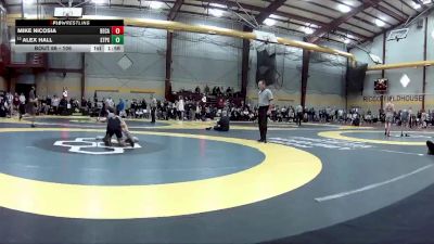 106 lbs Champ. Round 2 - Alex Hall, St Plus X vs Mike Nicosia, Bethlehem Catholic