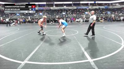 174 lbs Consolation - Kameron Stafford-Turner, Ground Zero Wrestling Club vs Rylee McClellan, Psf