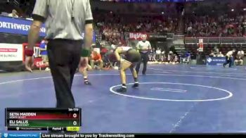 3 lbs Champ. Round 1 - Eli Sallis, Waterloo East vs Seth Madden, North Scott