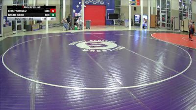 285 lbs Cons. Round 3 - Judah Koch, Rogers vs Eric Portillo, Camas