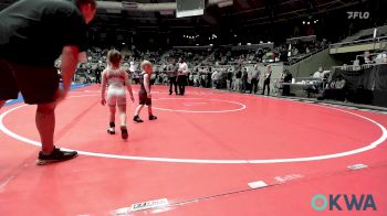 40 lbs Round Of 16 - Jett Hamm, Pocola Youth Wrestling vs Blakely Torix, Sperry Wrestling Club