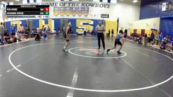 106 lbs Quarterfinals (8 Team) - Jovanni Ortiz, Osceola (Kissimmee) vs Kai Kihei, Wellington Community Hs