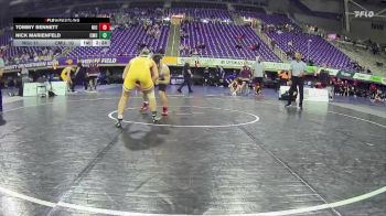 174 lbs Round 2 (6 Team) - Tommy Bennett, Northern Illinois vs Nick Marienfeld, Central Michigan