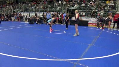 135 lbs Semis - Isabelle Sinnard, Moyer Elite vs Kaelynn Boston, Ankeny Wrestling Club