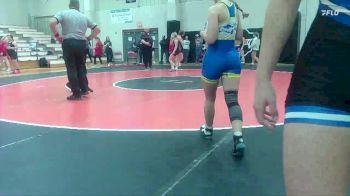 Girls 115 lbs Quarterfinal - Taylee Poppelreiter, St. Marys vs Alaina Rhoads, Perry Lecompton