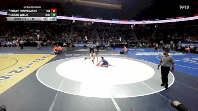 I-145 lbs Quarterfinal - Logan Willis, West Genesee vs Philly Provenzano, Fairport