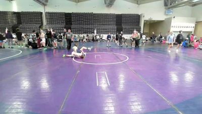 81 lbs Rr Rnd 7 - Landon Girch, Warhawks Wrestling Black vs Colton Cortese, Triumph Trained