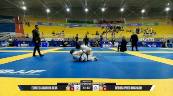 Débora Pires Machado vs Eudileia Acaiu Da Silva 2026 IBJJF Sul Americano Championship
