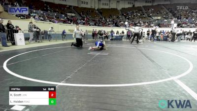 Consi Of 8 #2 - Kason Scott, Lions Wrestling Academy vs Leland Holden, Ponca City Wildcat Wrestling