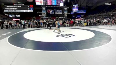 113 lbs Champ. Rd Of 16 - Cameron Jackson, CA vs Jose Cordero, TN