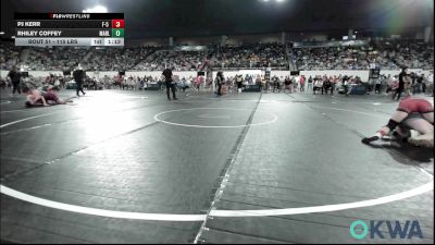 115 lbs Quarterfinal - Pj Kerr, F-5 Grappling vs Rhiley Coffey, Marlow Outlaws