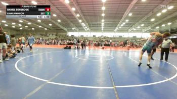 182 lbs Rr Rnd 1 - Daniel Benbrook, Triumph Maize vs Liam Johnson, Team Shutt Bowman (TSB)