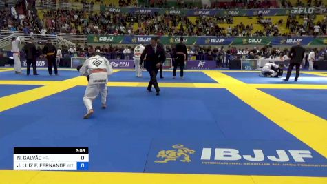 NATANAEL GALVÃO vs JORGE LUIZ F. FERNANDES 2023 Brasileiro Jiu-Jitsu IBJJF