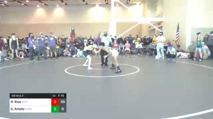Ryan F Rios 119 lbs Prelims - Ryan Rios, Team Shutt vs Sonny Amato, Team Nauman Purple