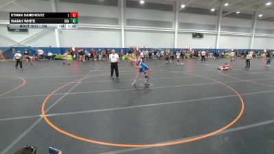 126 lbs Cons. Round 4 - Ethan Saneholtz, Empyre vs Isaiah White, Unattached