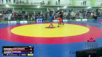62kg Round 5 - Gurasees Kaur Ghangas, Independent WC vs Gunsirat Randhawa, Independent WC