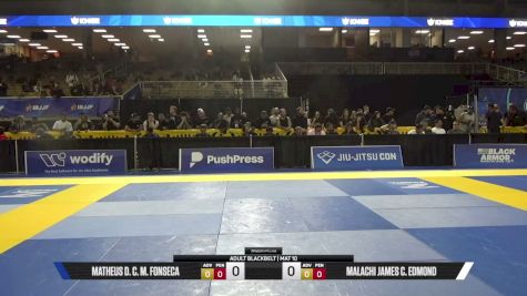 Matheus D. C. M. Fonseca vs Malachi James C. Edmond 2026 Pan Jiu Jitsu IBJJF Championship