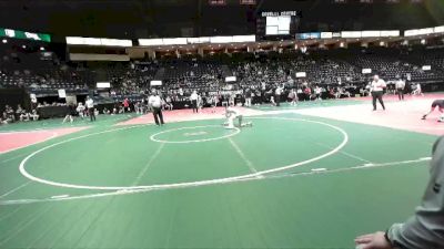 80 lbs 5th Place Match - Conor Thrush, CHA3 vs Trenton Hosom, CPWA