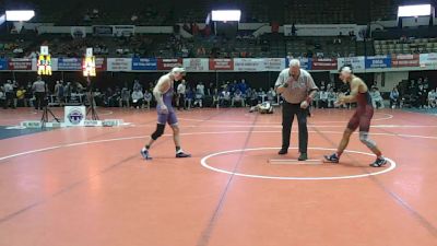 126 lbs Placement (16 Team) - Logan Katz, Battlefield vs John Solano, Liberty