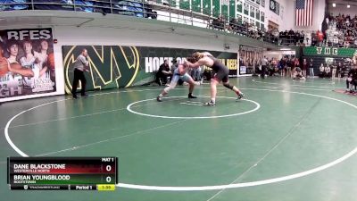 190 lbs Champ. Round 1 - Dane Blackstone, Westerville North vs Brian Youngblood, Rootstown