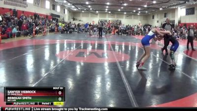 100 lbs Round 2 - Rebekah Smith, Big Lake vs Sawyer Viebrock, St. Croix Falls